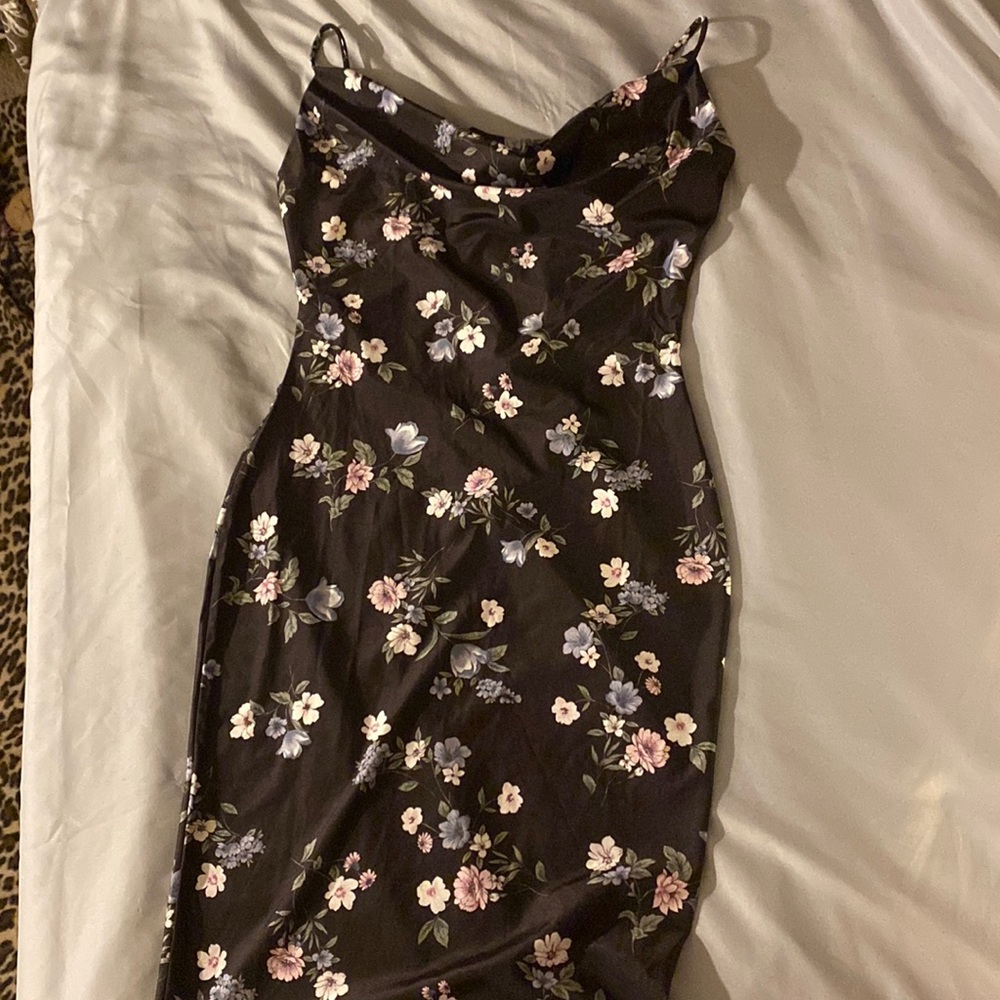 Bodycon Floral Dress